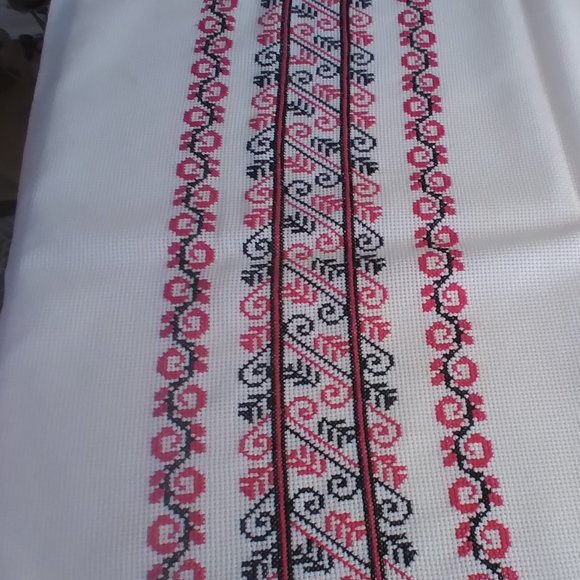 Ukraine, Vintage Handmade Traditional National Ukrainian Towel - Picture 5 of 5